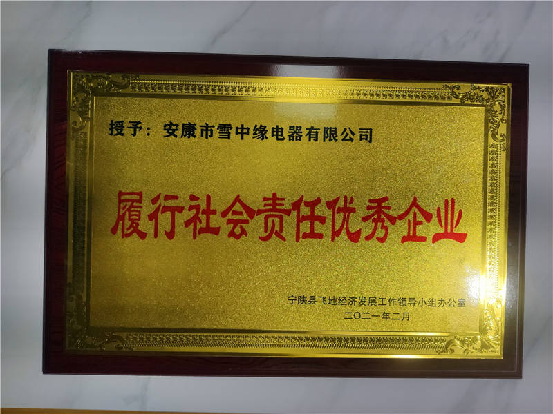 “履行社會(huì )責任*企業(yè)”榮譽(yù)