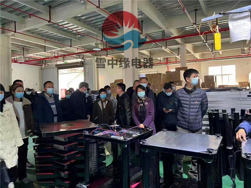 陜西太白縣委組織安排人員，前來(lái)我廠(chǎng)區考察學(xué)習